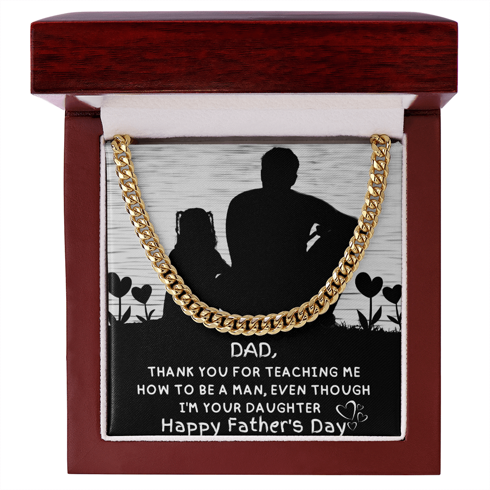 My Dad | Even Though | Cuban Link Chain