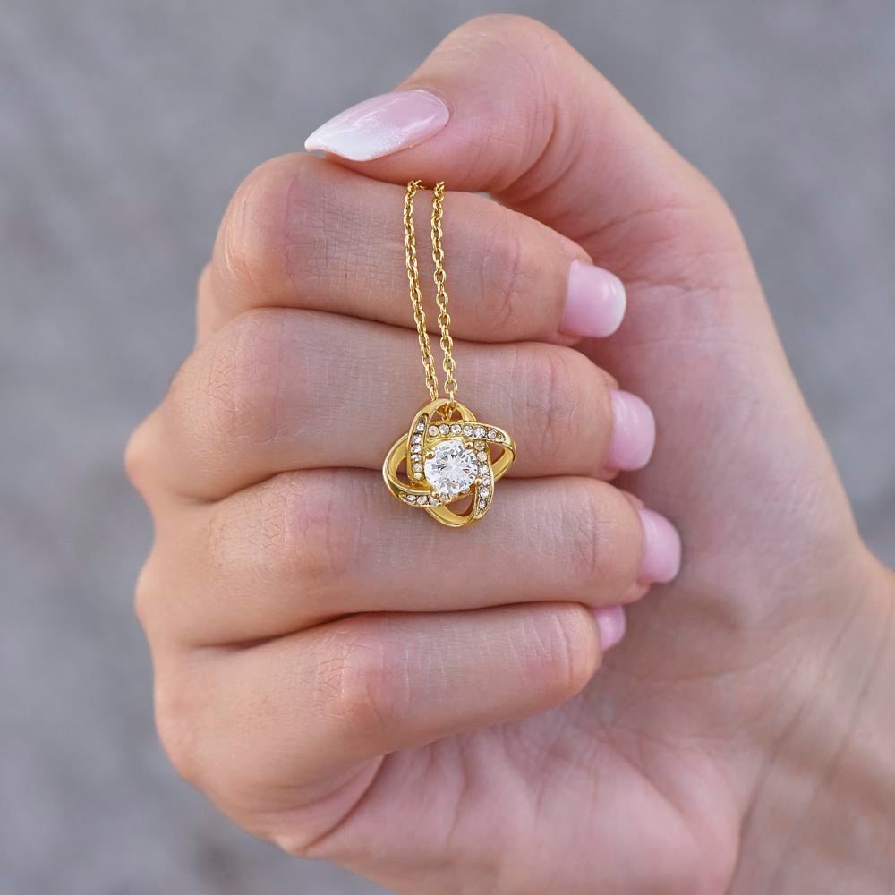 To My Soulmate | Best Friends | Love Knot Necklace