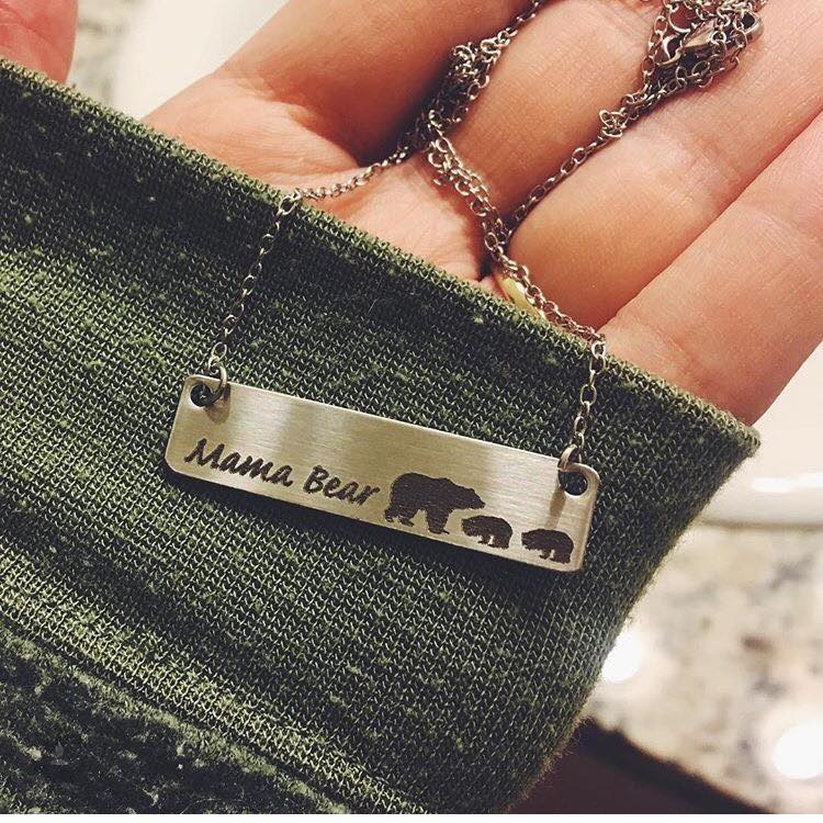Mommy Bear Necklace