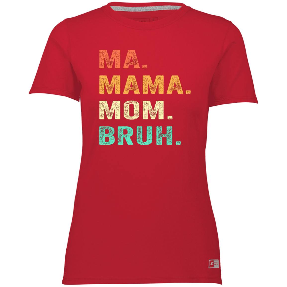 Women's Mother's Day Cool Moms Club Ma Mama Mom Bruh Tee
