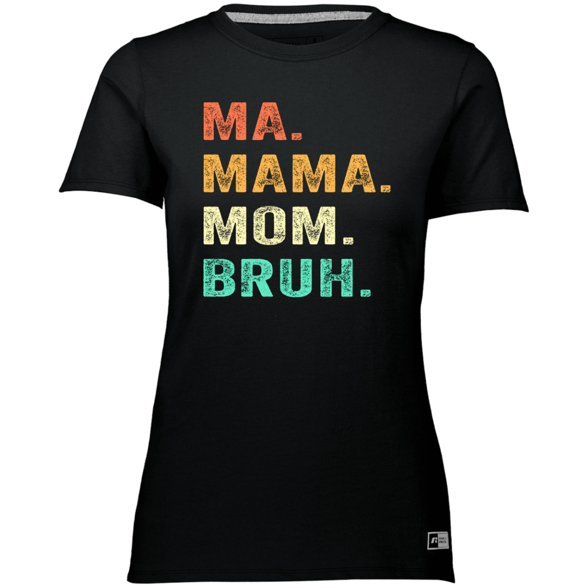 Women's Mother's Day Cool Moms Club Ma Mama Mom Bruh Tee