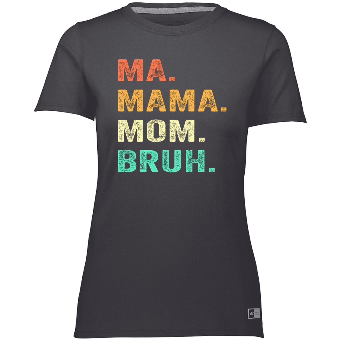 Women's Mother's Day Cool Moms Club Ma Mama Mom Bruh Tee