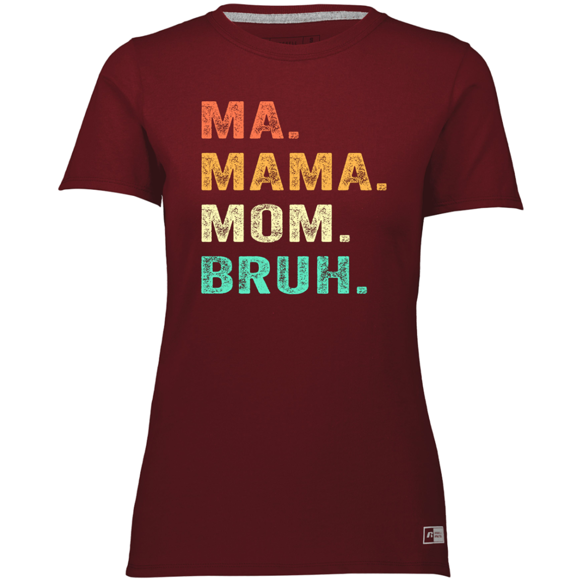 Women's Mother's Day Cool Moms Club Ma Mama Mom Bruh Tee