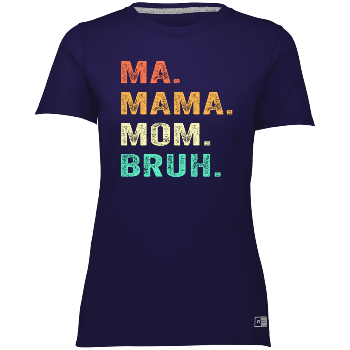 Women's Mother's Day Cool Moms Club Ma Mama Mom Bruh Tee