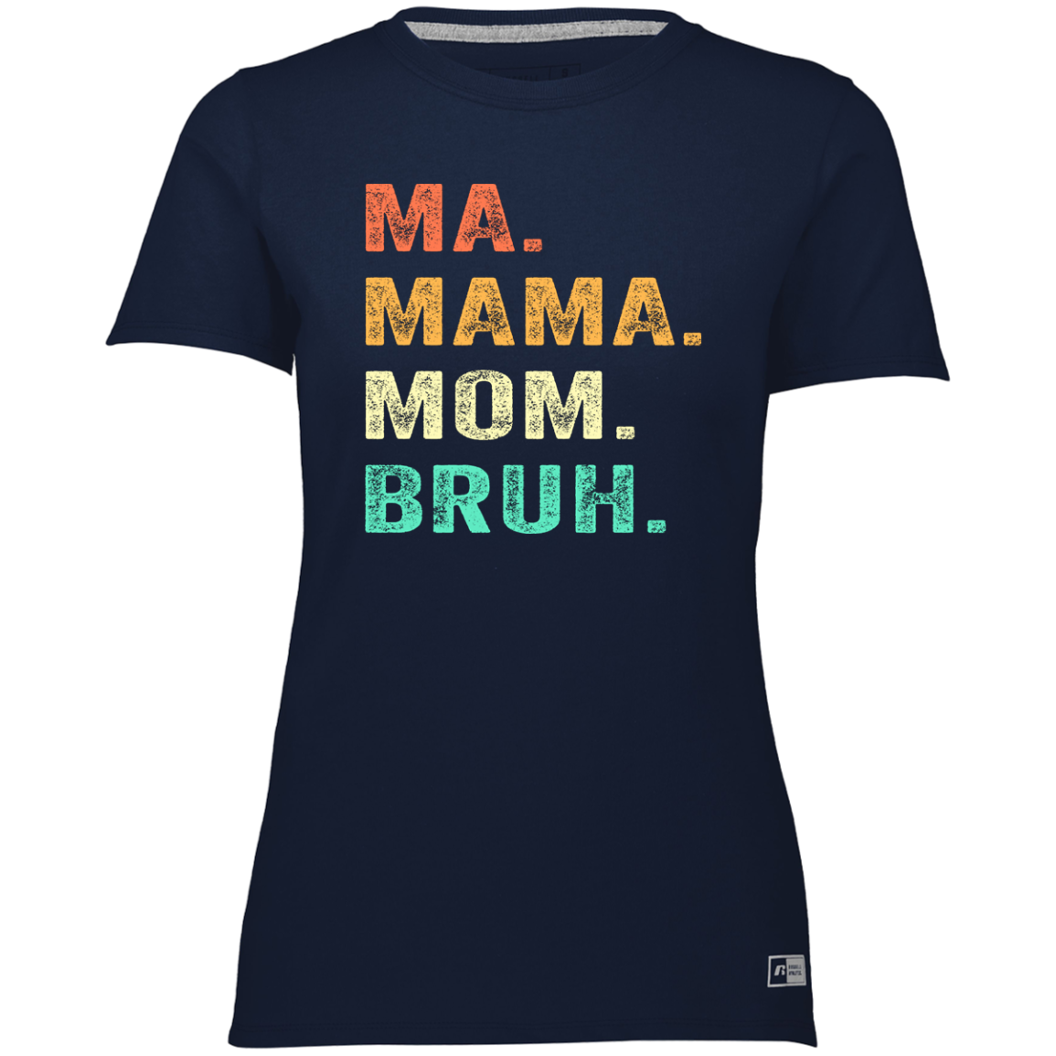 Women's Mother's Day Cool Moms Club Ma Mama Mom Bruh Tee