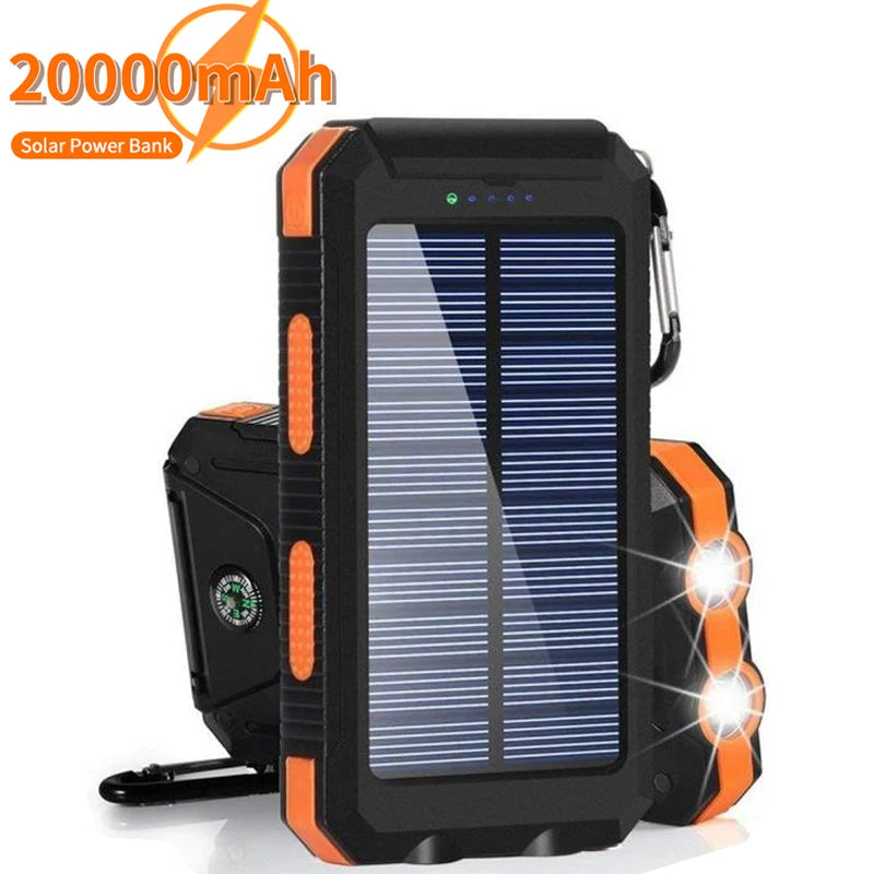 X7 SolarBoost Portable Charger - Solar Waterproof Power Bank