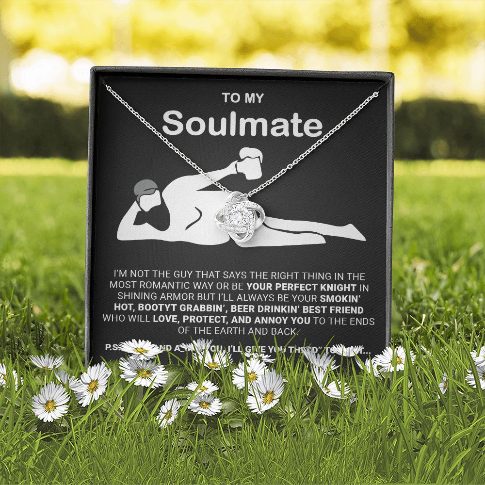 To My Soulmate... | Premium Love Knot Necklace
