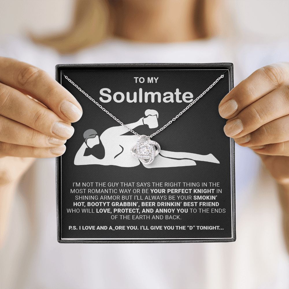 To My Soulmate... | Premium Love Knot Necklace