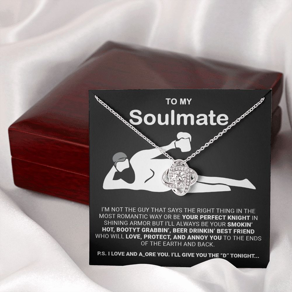 To My Soulmate... | Premium Love Knot Necklace