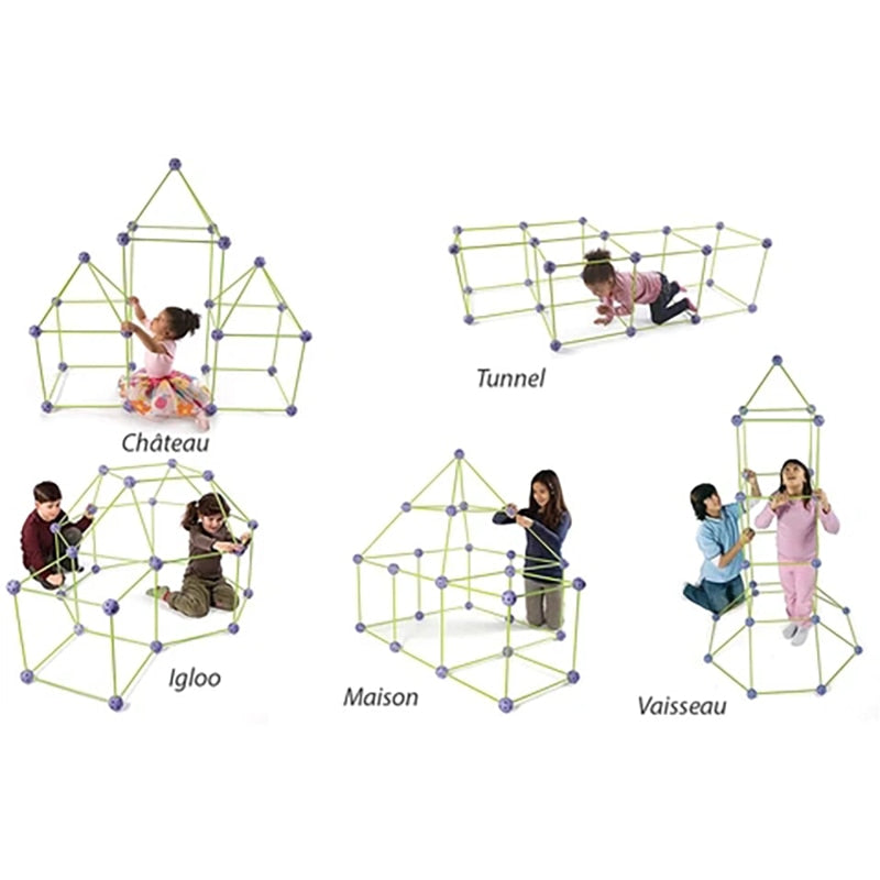 KID'S FORT BUILDING SET