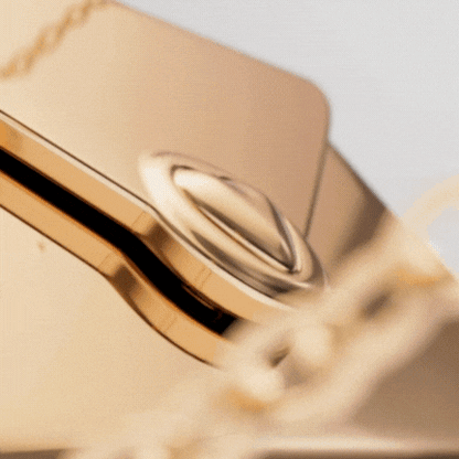 Golden Embrace Love Pendant