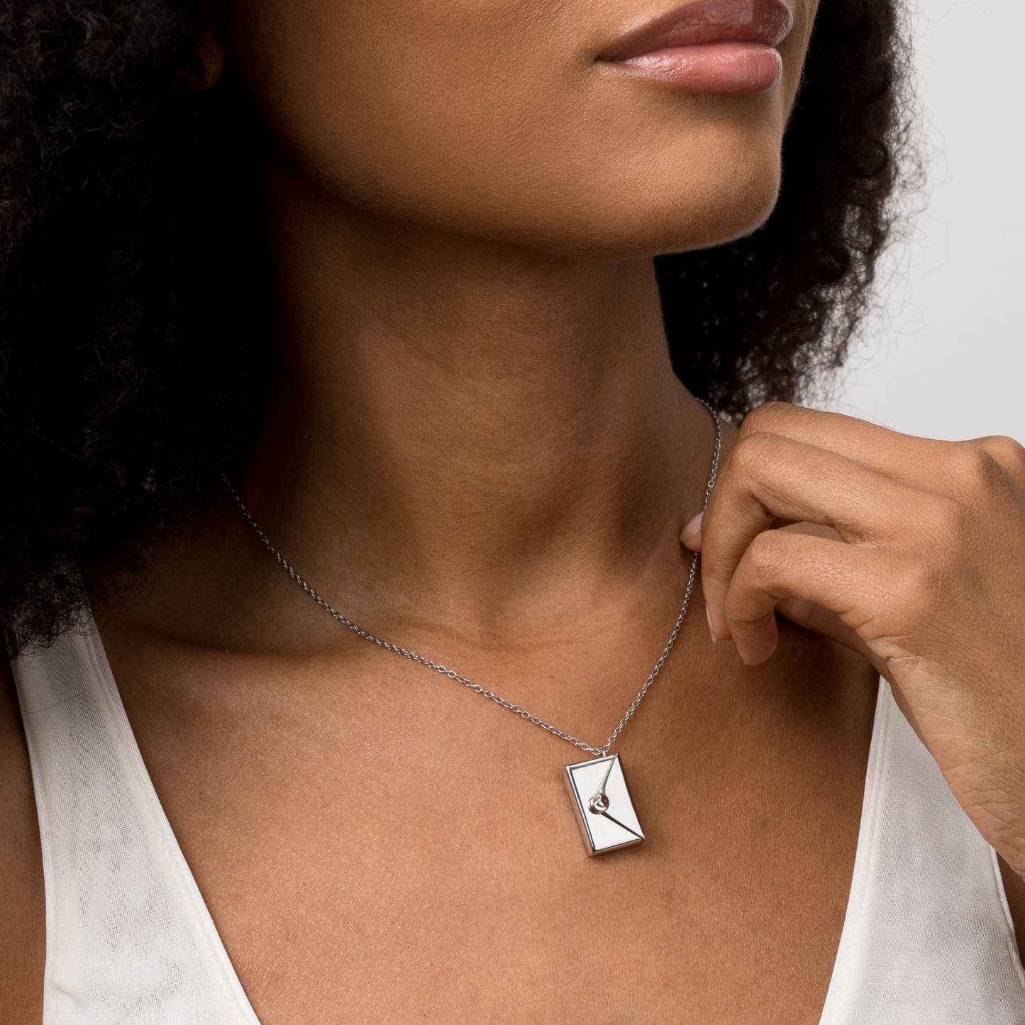 Golden Embrace Love Pendant