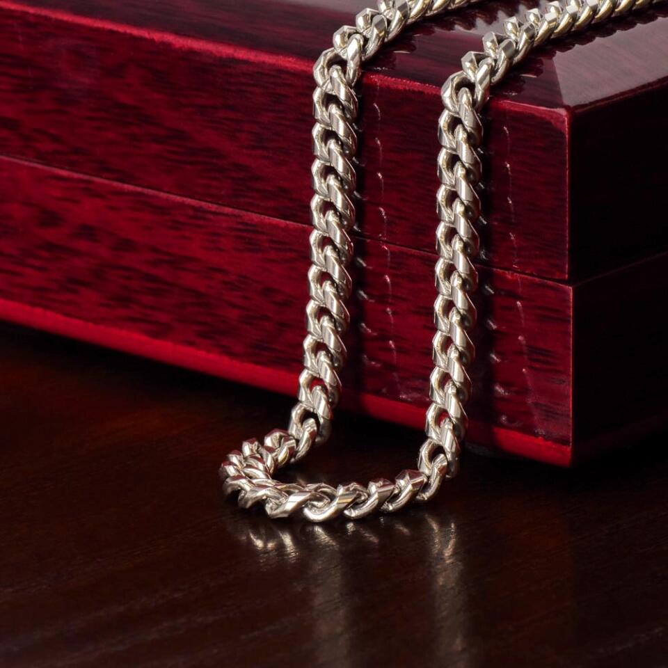 Top Dad - You Can Be My Wingman Anytime - Cuban Link Chain