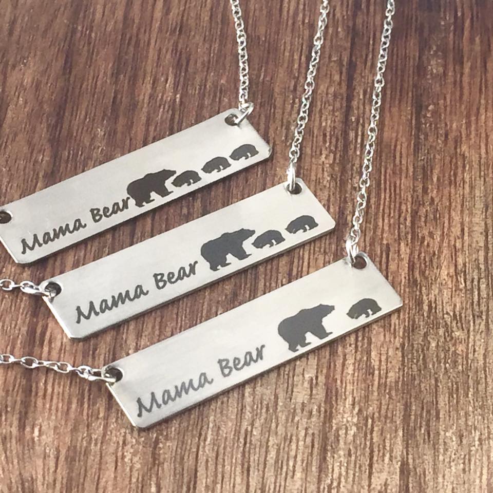 Mommy Bear Necklace