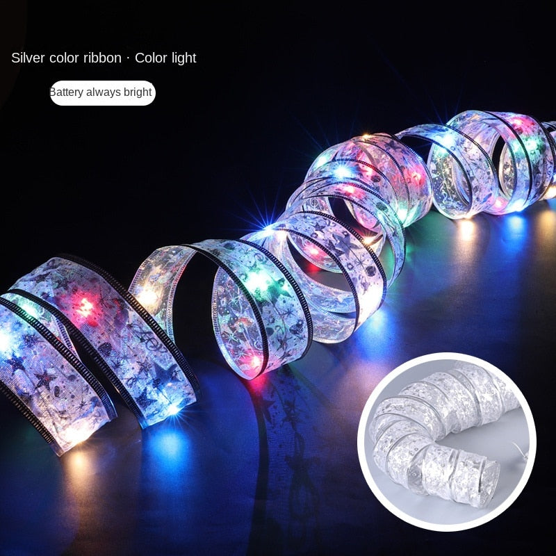Christmas Gorgeous Decoration LED Ribbon Fairy Lights New Year 2023