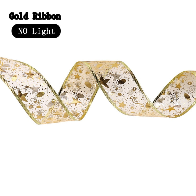 Christmas Gorgeous Decoration LED Ribbon Fairy Lights New Year 2023