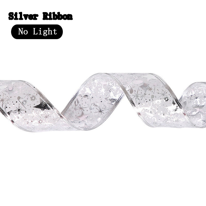 Christmas Gorgeous Decoration LED Ribbon Fairy Lights New Year 2023