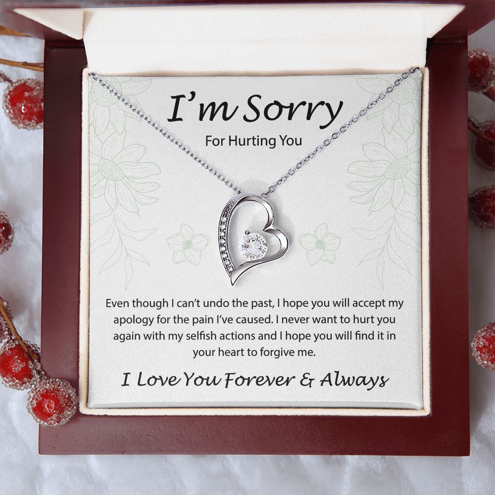 I'm Sorry For Hurting You - Forever Love Necklace