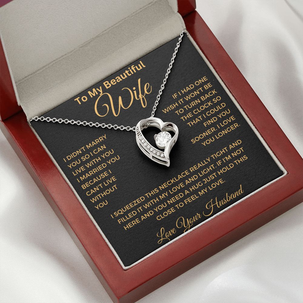 (Almost Sold Out) Gift For Wife - Forever Love Necklace 🎁❤️