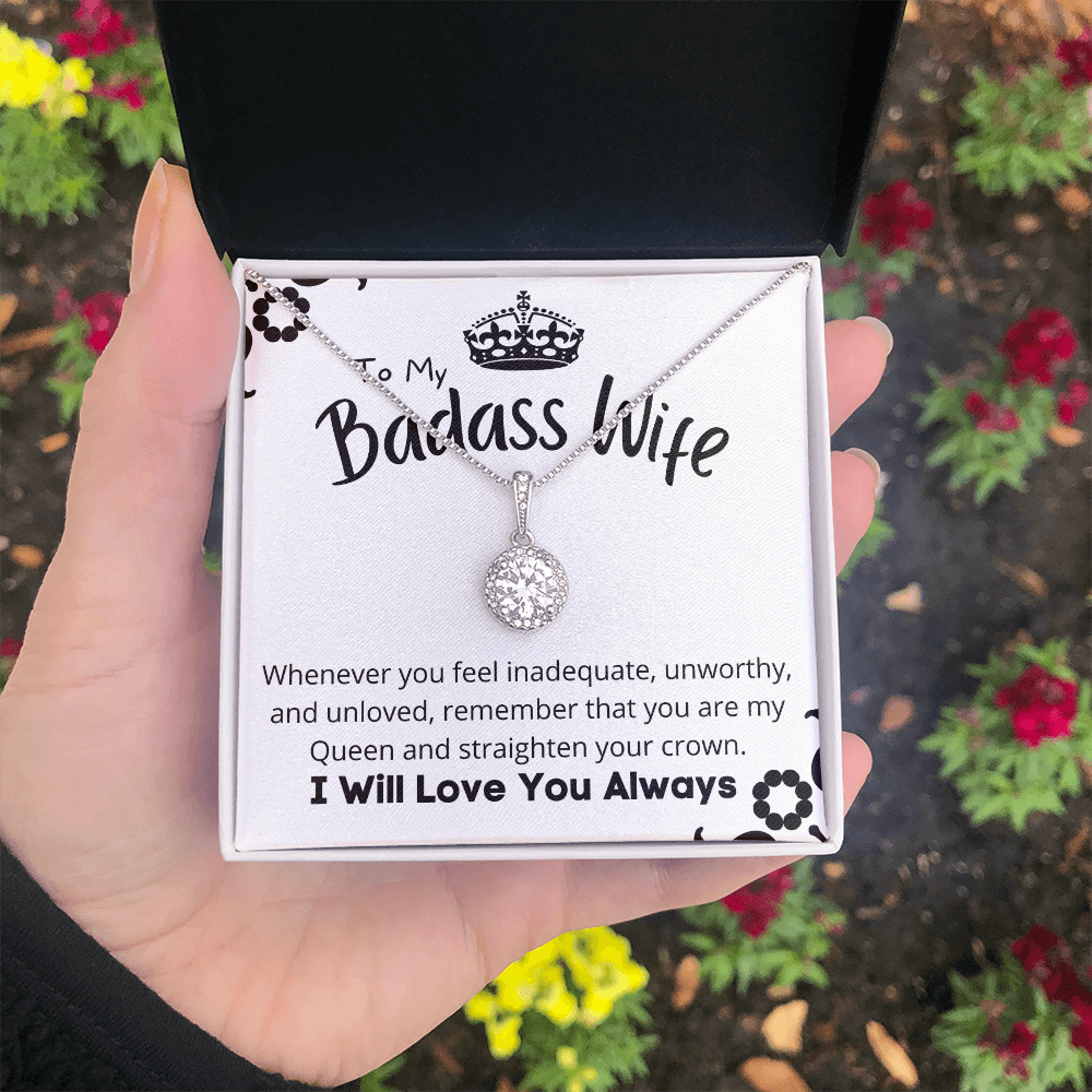 To My Bada** Wife - Eternal Hope Necklace