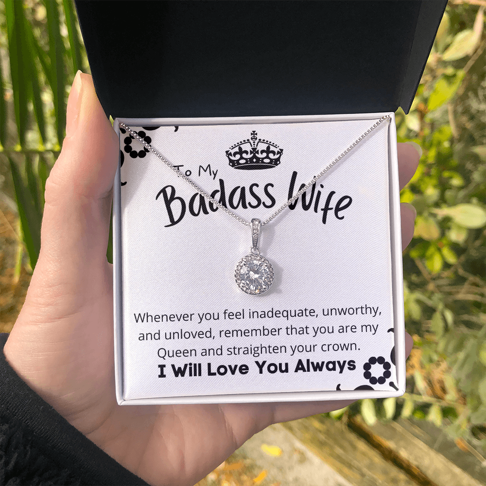 To My Bada** Wife - Eternal Hope Necklace