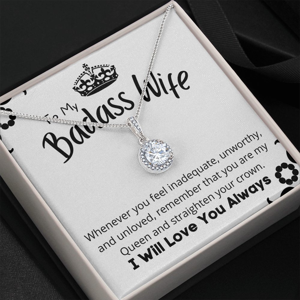 To My Bada** Wife - Eternal Hope Necklace