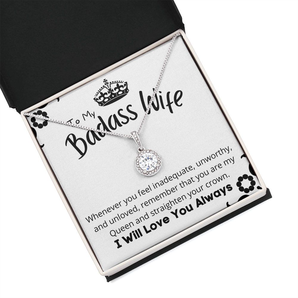 To My Bada** Wife - Eternal Hope Necklace