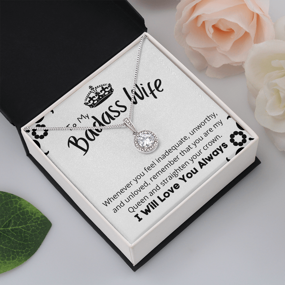 To My Bada** Wife - Eternal Hope Necklace