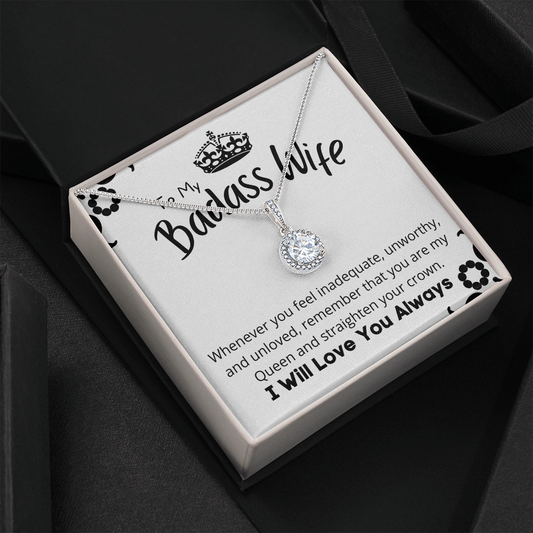 To My Bada** Wife - Eternal Hope Necklace