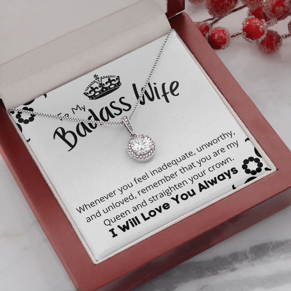 To My Bada** Wife - Eternal Hope Necklace