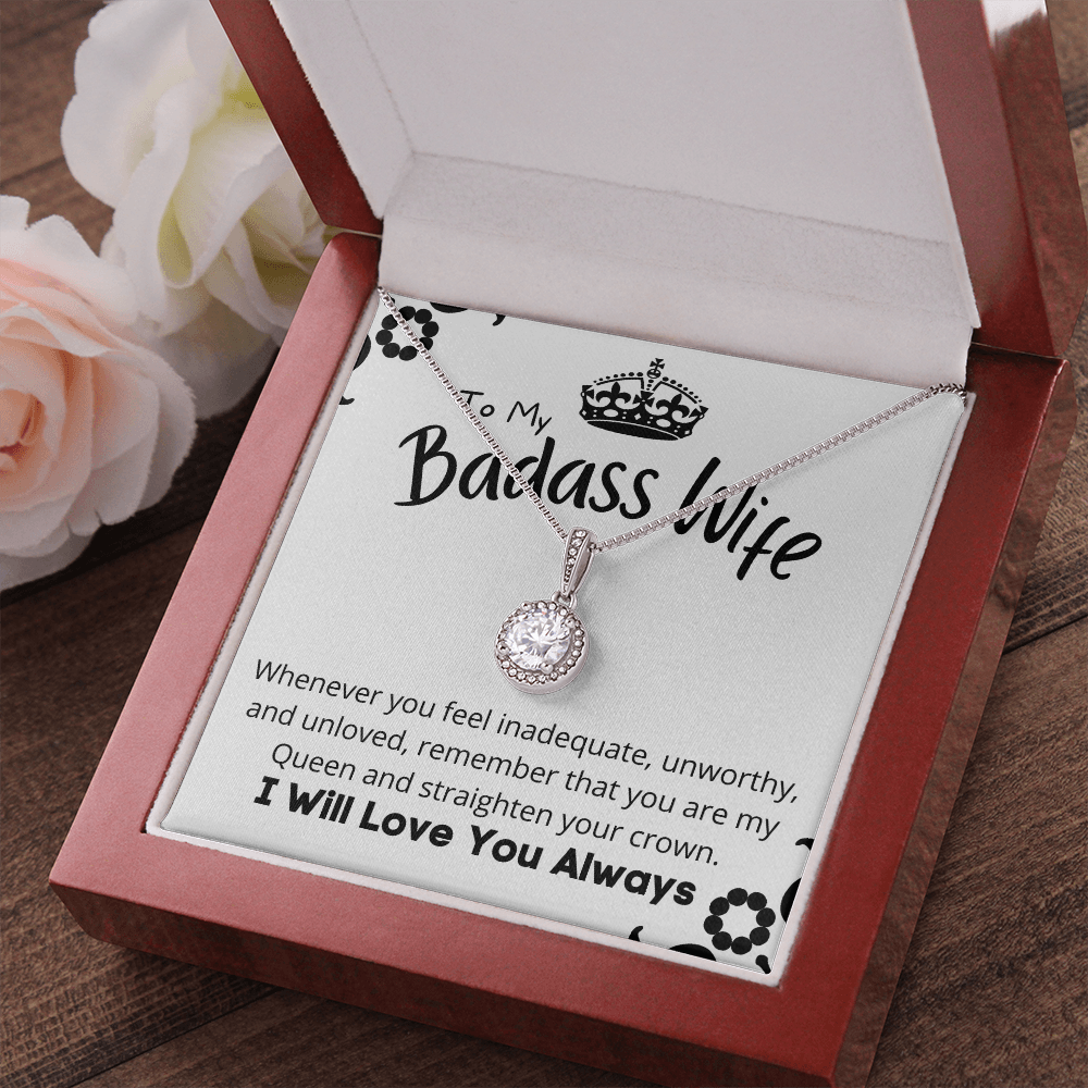 To My Bada** Wife - Eternal Hope Necklace