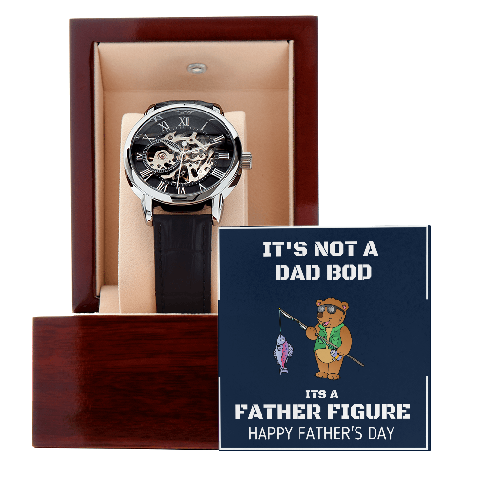 Father Figure - Openwork Watch Gift