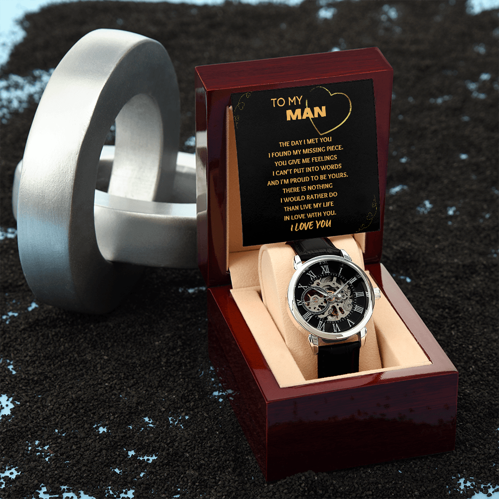 MY MISSING PIECE | TO MY MAN GIFT WATCH