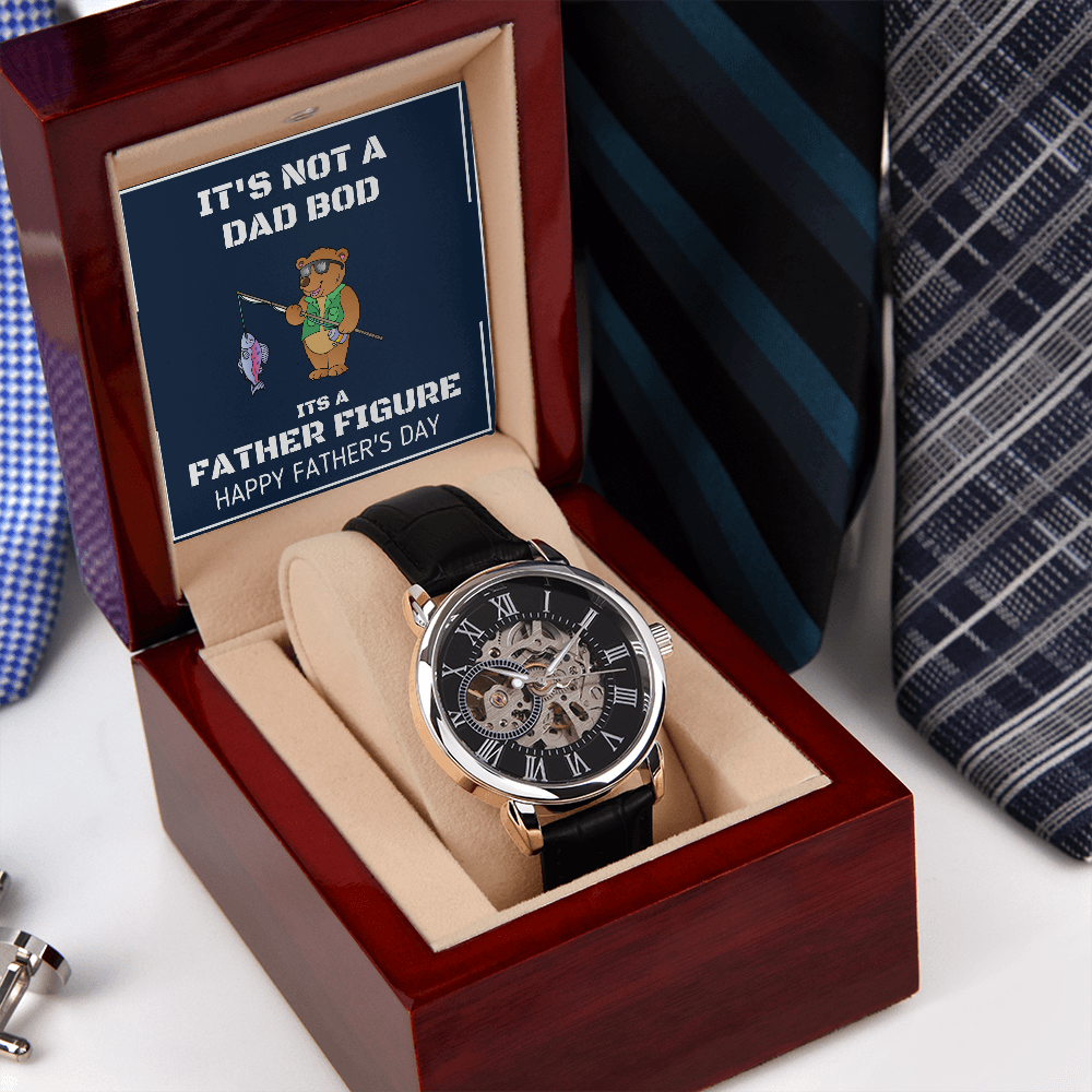 Father Figure - Openwork Watch Gift