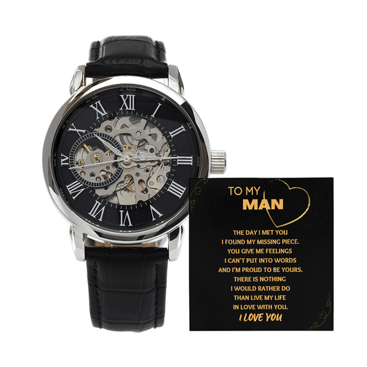 MY MISSING PIECE | TO MY MAN GIFT WATCH