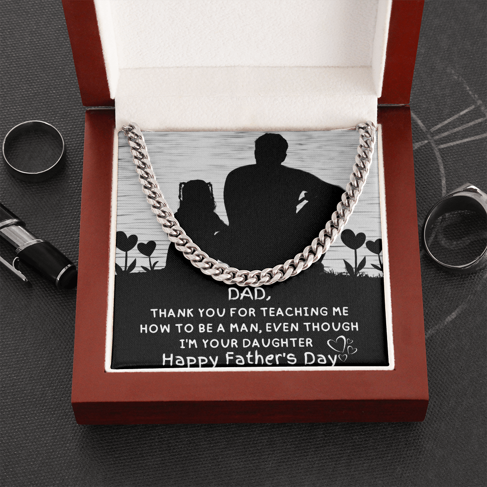 My Dad | Even Though | Cuban Link Chain