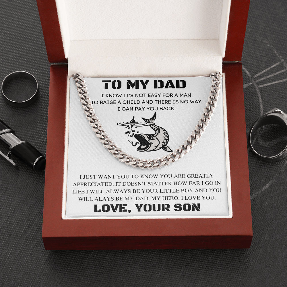 TO MY DAD | LEARN FROM YOU | CUBAN LINK CHAIN