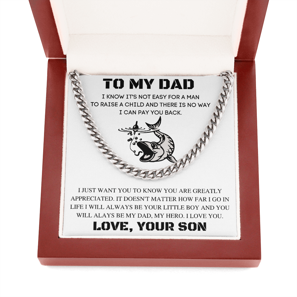 TO MY DAD | LEARN FROM YOU | CUBAN LINK CHAIN
