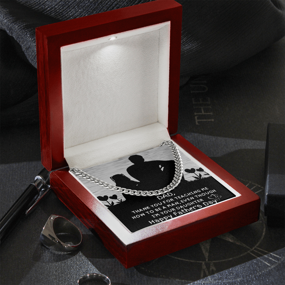 My Dad | Even Though | Cuban Link Chain