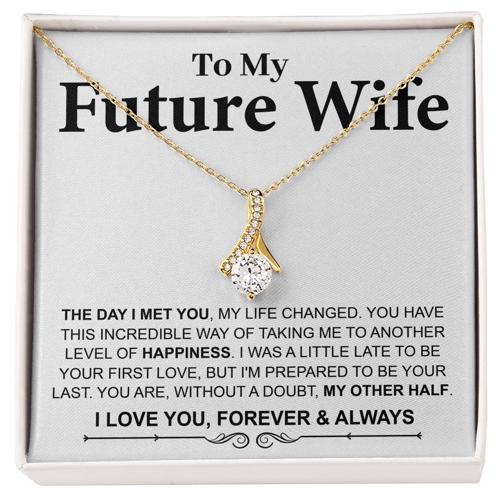 To My Future Wife - Alluring Necklace - The Day I Met You