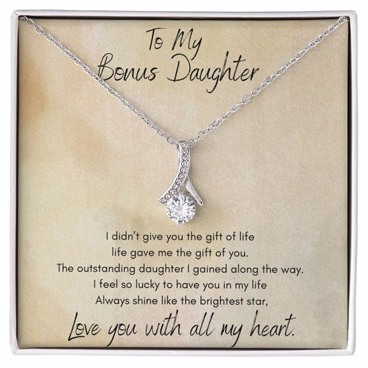 Bonus Daughter - Love With All My Heart - Alluring Beauty Necklace