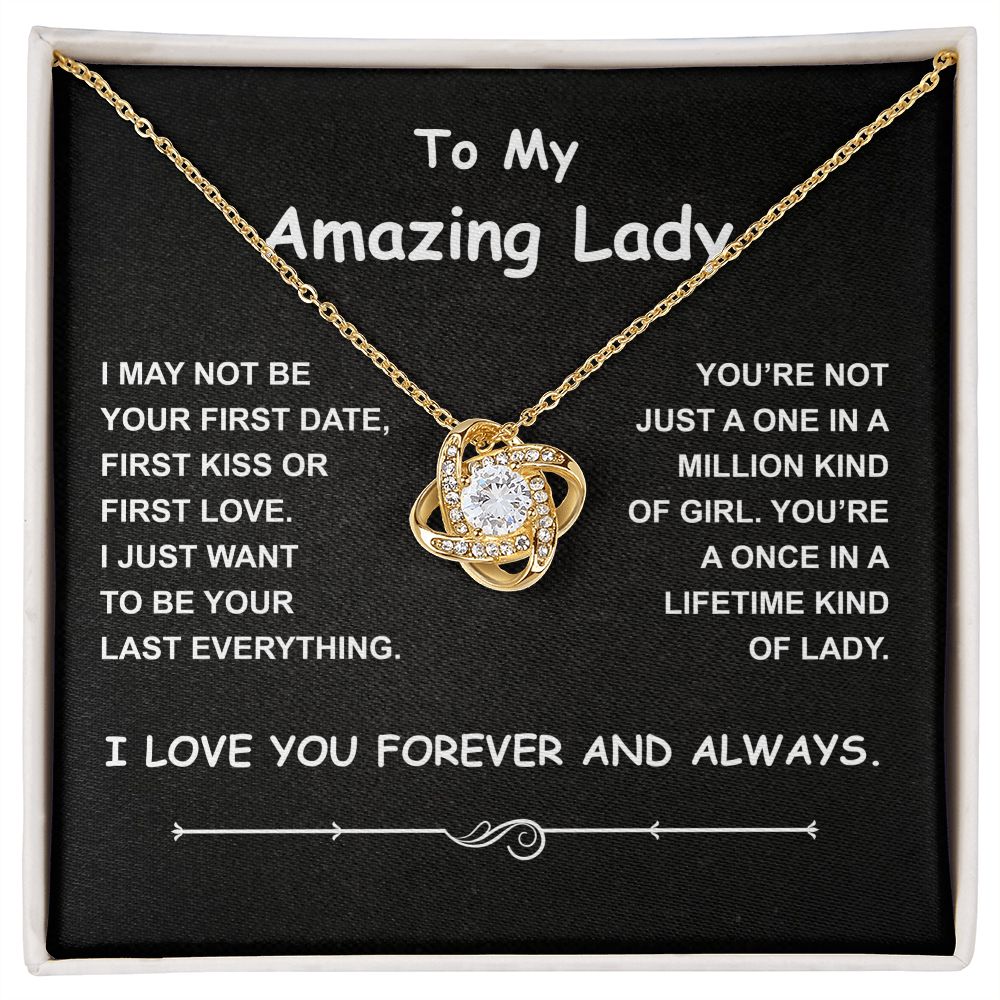 My Last Everything - Love Knot Necklace