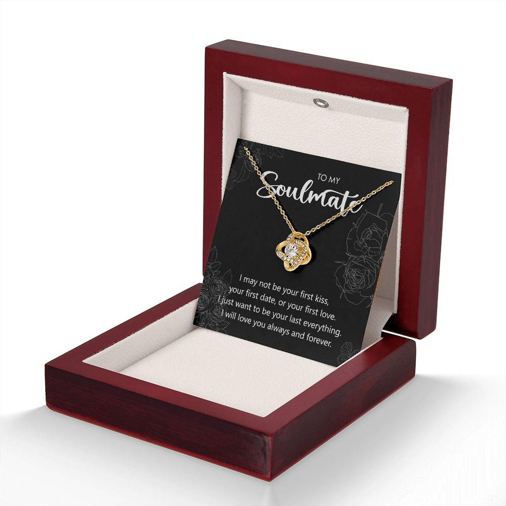 To My Soulmate - Elegant Knot Necklace Gift Set