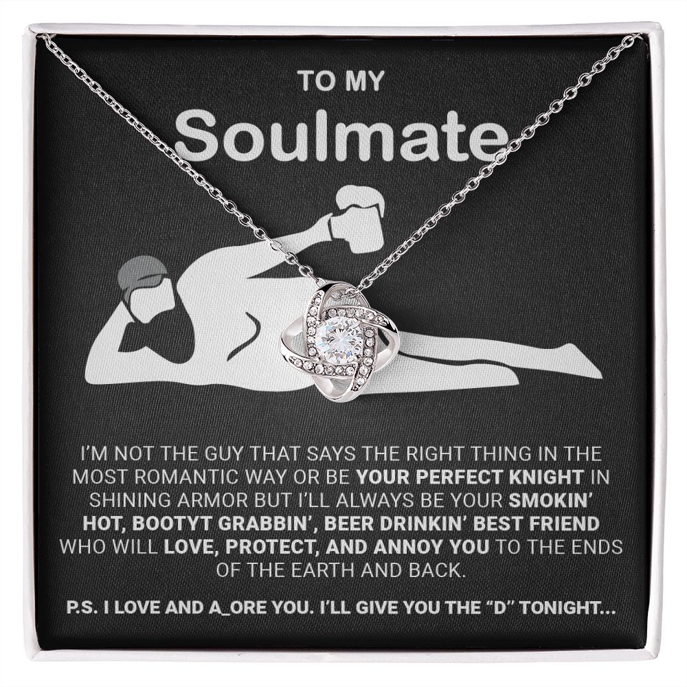 To My Soulmate... | Premium Love Knot Necklace