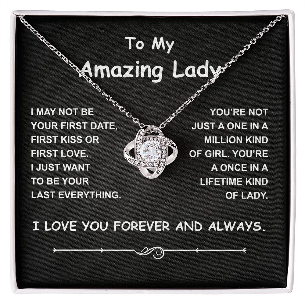 My Last Everything - Love Knot Necklace