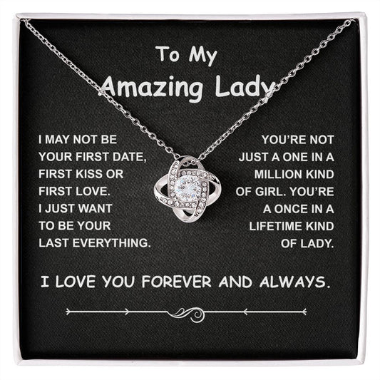 My Last Everything - Love Knot Necklace