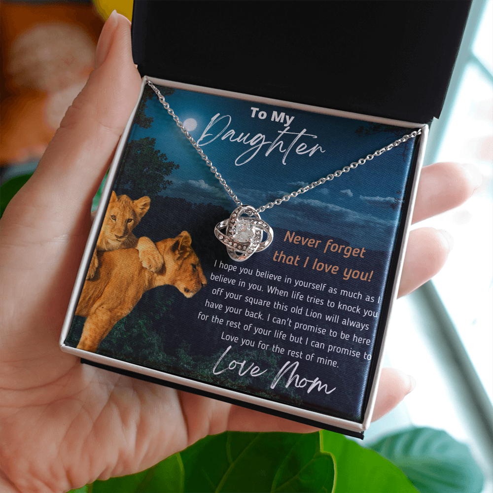 To my Daughter | LOVE KNOT NECKLACE 💓