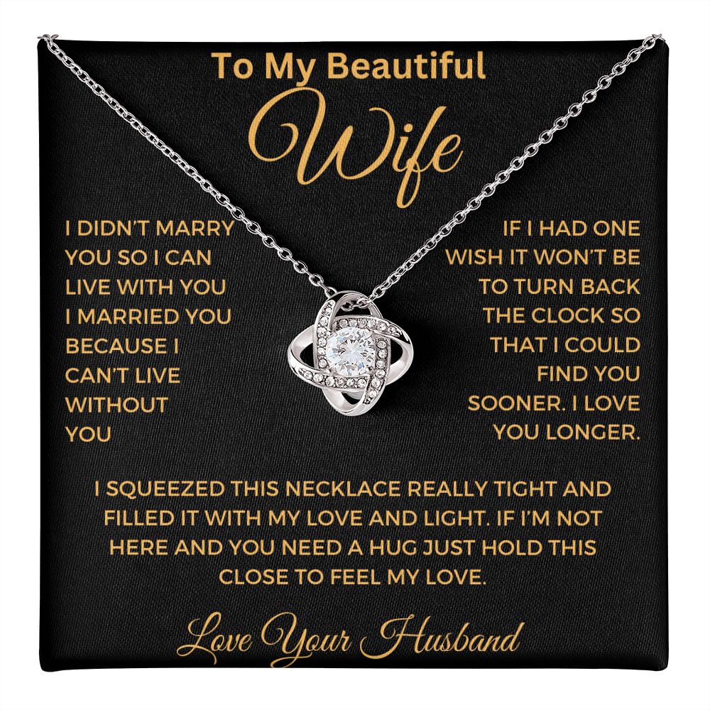 (Almost Sold Out) Gift For Wife - Love Knot Necklace 🎁❤️