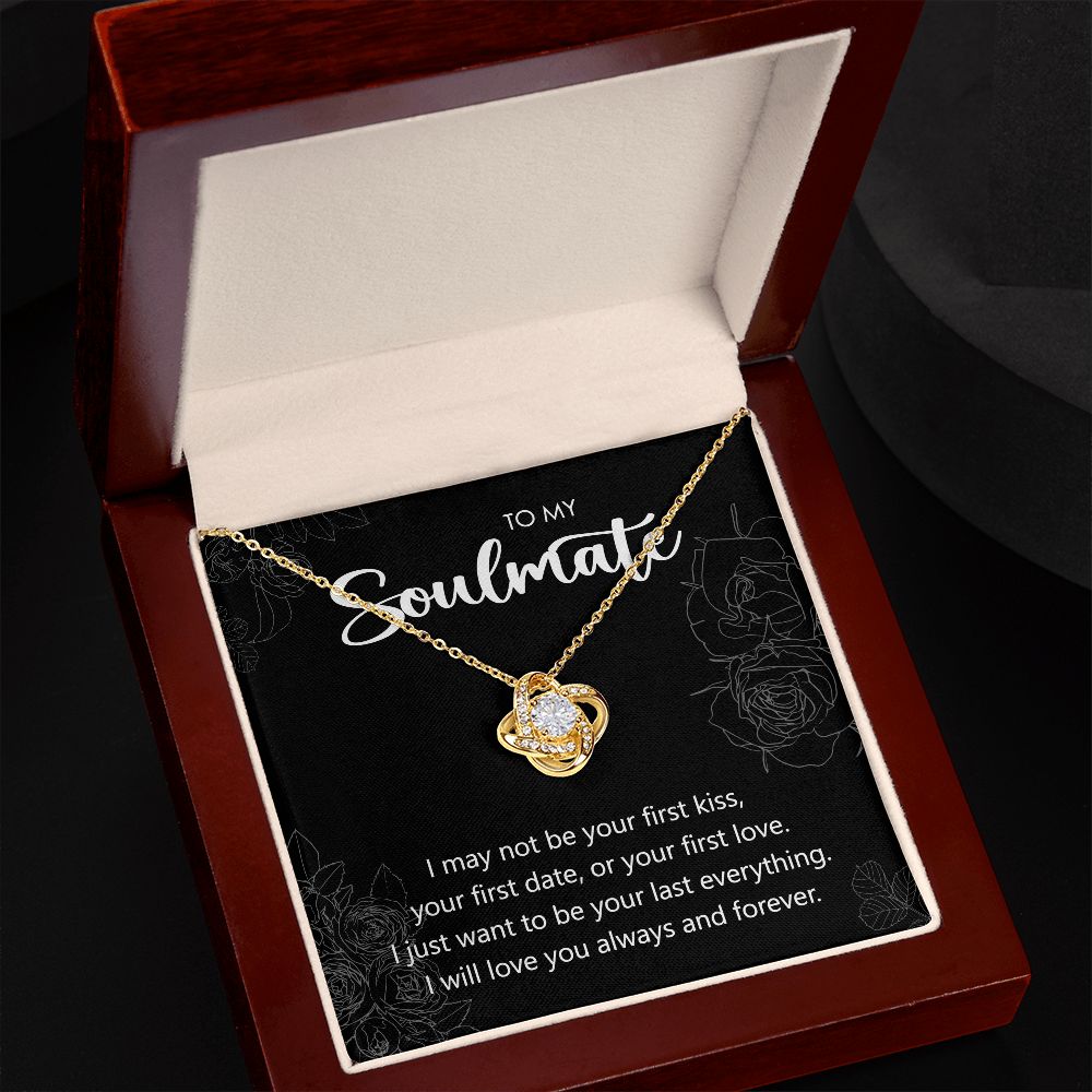 To My Soulmate - Elegant Knot Necklace Gift Set
