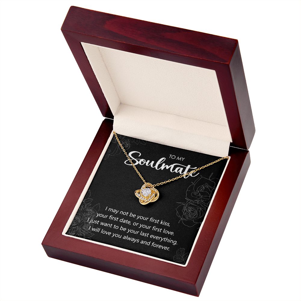 To My Soulmate - Elegant Knot Necklace Gift Set
